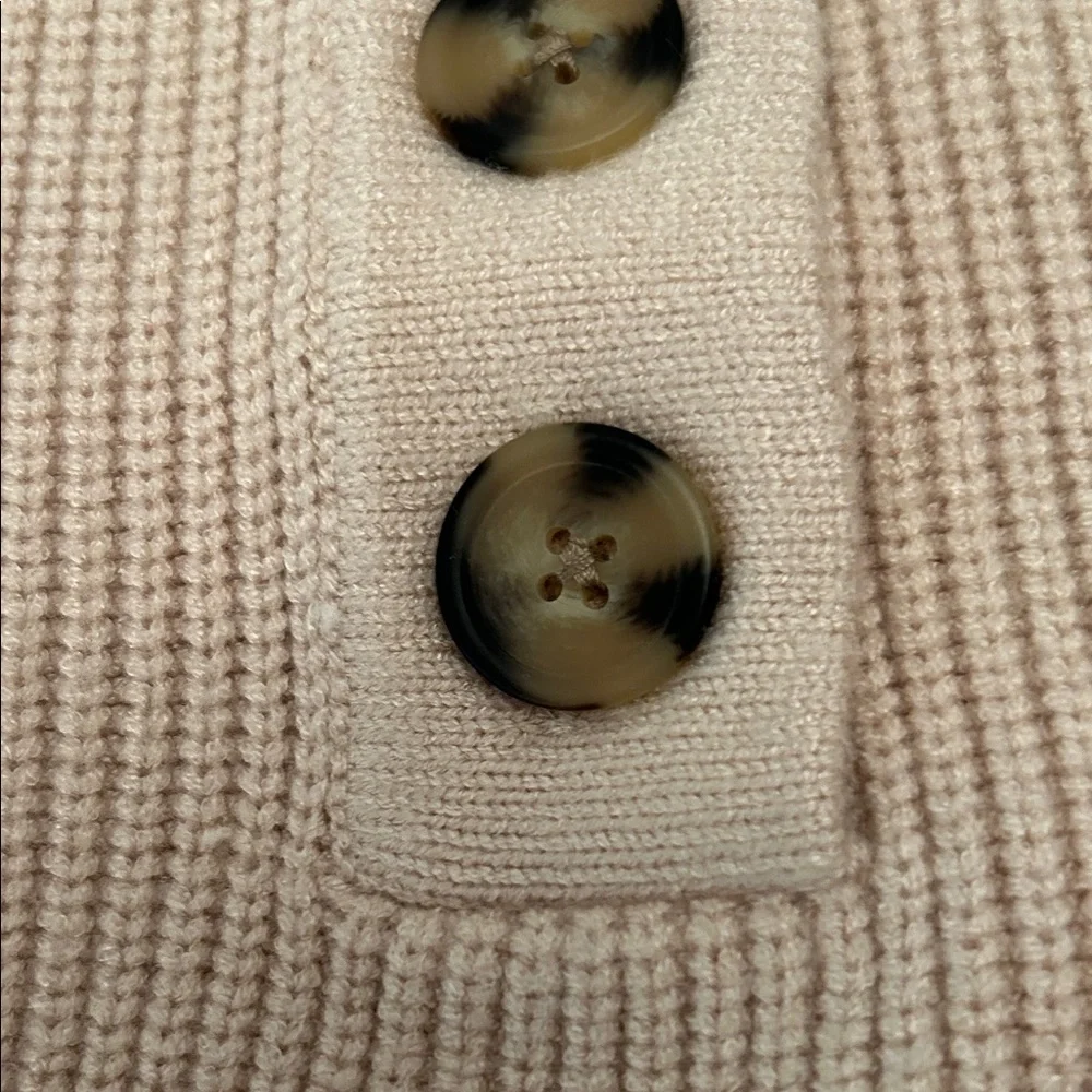 Mango Beige Ribbed Sweater - Picture 5 of 7